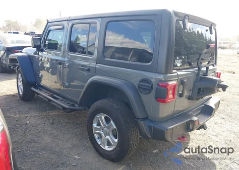 2021 Jeep Wrangler Unlimited Rubicon 4X4 из США, поврежденный, VIN 1C4HJXFN4MW658998
